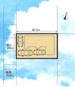 区画図　JR川越線「武蔵高萩」駅利用可能