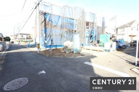 �O�ʓ��H�܂ތ��n�ʐ^�@�y�@�O�ʓ��H�@�z
�쑤��4���E������4���s��