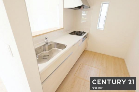 �L�b�`���@�y�@�L�b�`���@/�@Kitchen�@�z
���[�ƍ�ƃX�y�[�X���m�ۂ����Ζʎ��V�X�e���L�b�`��
�_�C�j���O�e�[�u����J�E���^�[����u���΂������̎�n�����X���[�Y�I