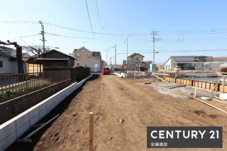 �O�ʓ��H�܂ތ��n�ʐ^�@���蓹�H�\��n