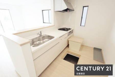 �L�b�`���@�y�@�L�b�`���@/�@Kitchen�@�z
���q�l�������Ȃ���A�e���r���y���݂����ł���J���I�ȃI�[�v���L�b�`��
�������̎󂯓n�����X���[�Y�I
