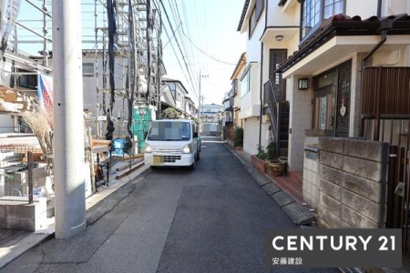 �O�ʓ��H�܂ތ��n�ʐ^�@�y�@�O�ʓ��H�@�z
�쐼����4������