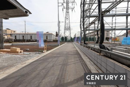 �O�ʓ��H�܂ތ��n�ʐ^�@�y�@�O�ʓ��H�@�z
�쐼����4.2���J�����H