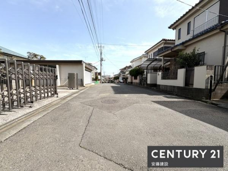 �O�ʓ��H�܂ތ��n�ʐ^�@�y�@�O�ʓ��H�@�z
�쓌����6���ʒu�w�蓹�H