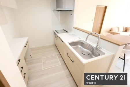 �L�b�`���@�y�@�L�b�`��+�H��@�@/�@Kitchen�@�z
���[�ƍ�ƃX�y�[�X����������m�ۂ����Ζʎ��V�X�e���L�b�`��
IH�N�b�L���O�q�[�^�[�E�H��@���ڂő|�������₷���Ǝ�����UP�I