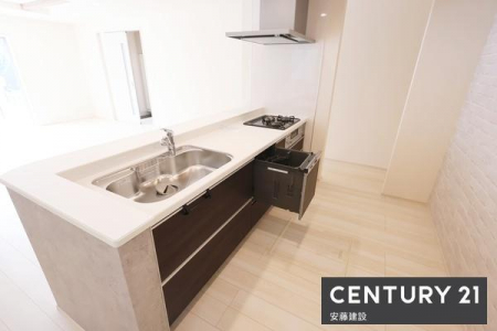 �L�b�`���@�y�@�L�b�`���@/�@Kitchen�@�z
���q�l�������Ȃ���A�e���r���y���݂����ł���J���I�ȃI�[�v���L�b�`��
�������̕Еt����^�яo�������₷���֗��Ȑ݌v