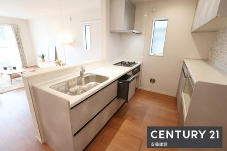 �L�b�`���@�y�@�L�b�`���@/�@Kitchen�@�z
���q�l�������Ȃ���A�e���r���y���݂����ł���J���I�ȃI�[�v���L�b�`��
�������̕Еt����^�яo�������₷���֗��Ȑ݌v